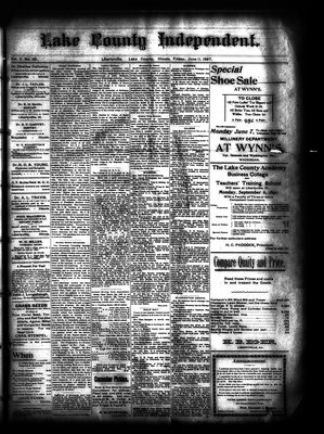 Lake County Independent, 11 Jun 1897