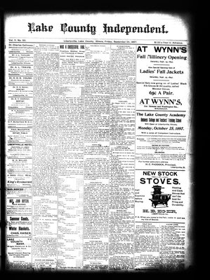 Lake County Independent, 24 Sep 1897