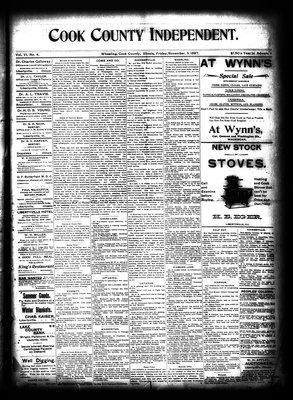 Lake County Independent, 5 Nov 1897