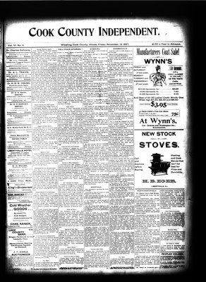 Lake County Independent, 19 Nov 1897