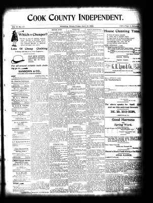 Lake County Independent, 15 Apr 1898