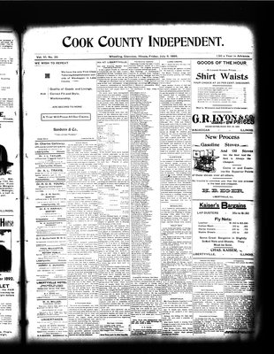 Lake County Independent, 8 Jul 1898