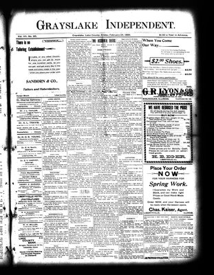 Lake County Independent, 24 Feb 1899