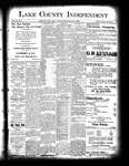 Lake County Independent, 1 Dec 1899