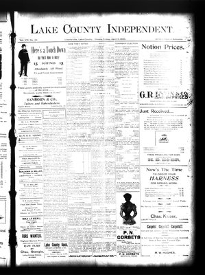 Lake County Independent, 6 Apr 1900