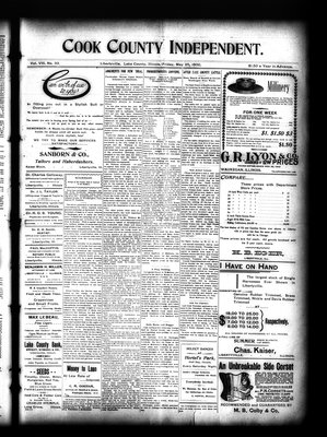 Lake County Independent, 25 May 1900