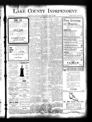 Lake County Independent, 10 May 1901