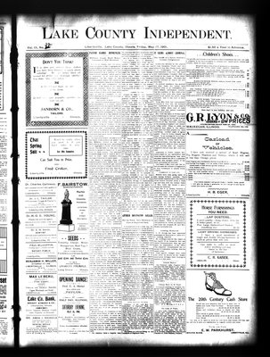 Lake County Independent, 17 May 1901