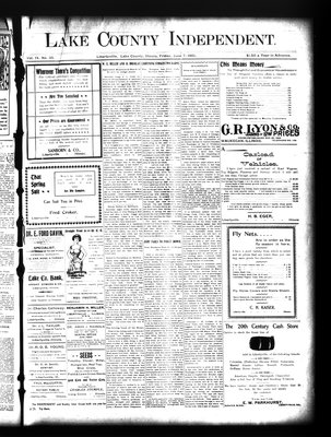 Lake County Independent, 7 Jun 1901