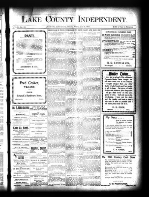 Lake County Independent, 5 Jul 1901