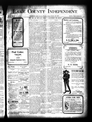 Lake County Independent, 25 Oct 1901