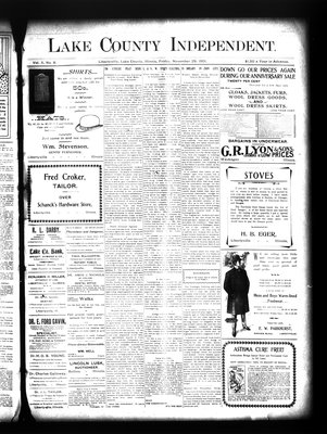 Lake County Independent, 29 Nov 1901