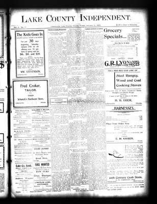 Lake County Independent, 31 Jan 1902