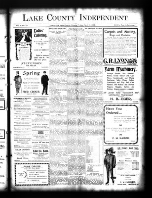 Lake County Independent, 11 Apr 1902