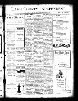 Lake County Independent, 12 Sep 1902