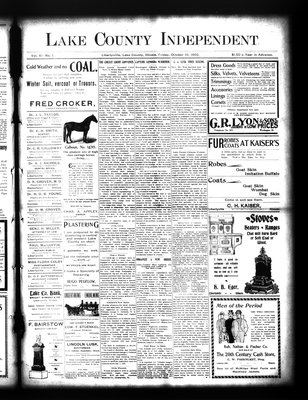 Lake County Independent, 10 Oct 1902