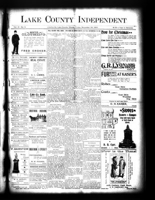 Lake County Independent, 28 Nov 1902