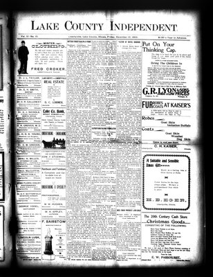 Lake County Independent, 12 Dec 1902