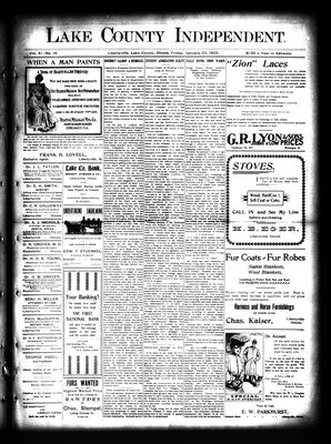 Lake County Independent, 23 Jan 1903