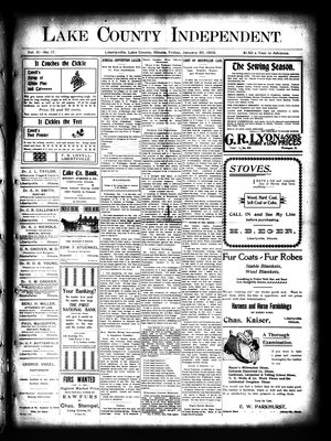 Lake County Independent, 30 Jan 1903