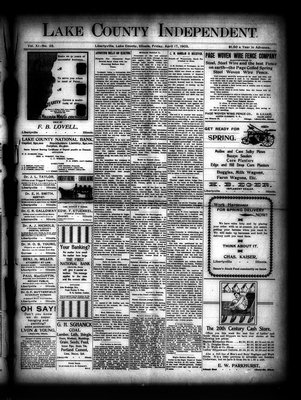 Lake County Independent, 17 Apr 1903