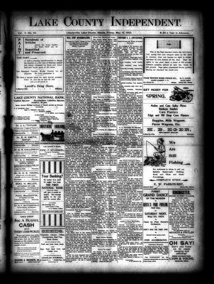 Lake County Independent, 15 May 1903