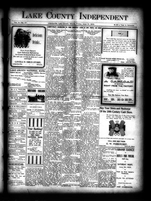 Lake County Independent, 19 Jun 1903