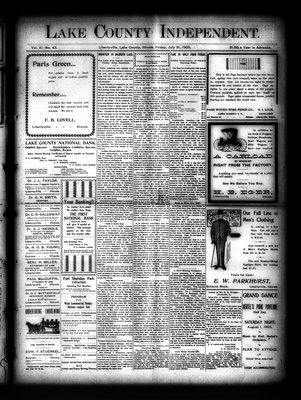 Lake County Independent, 31 Jul 1903