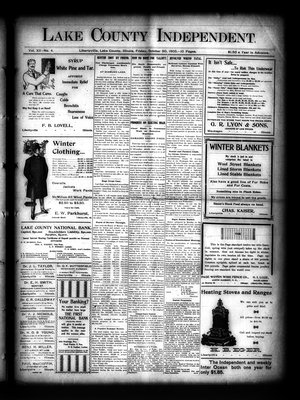 Lake County Independent, 30 Oct 1903