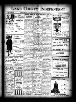 Lake County Independent, 13 Nov 1903