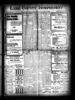 Lake County Independent, 5 Feb 1904