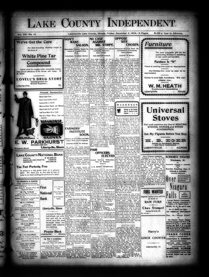 Lake County Independent, 9 Dec 1904