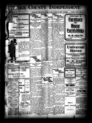 Lake County Independent, 13 Jan 1905