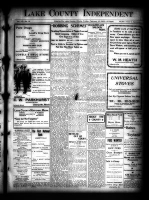 Lake County Independent, 10 Feb 1905