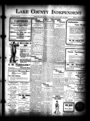 Lake County Independent, 21 Apr 1905