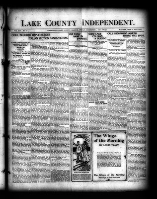 Lake County Independent, 1 Dec 1905