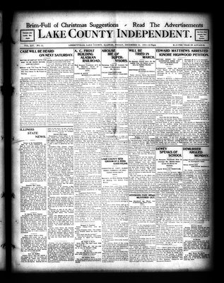 Lake County Independent, 15 Dec 1905