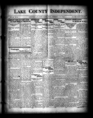 Lake County Independent, 22 Dec 1905