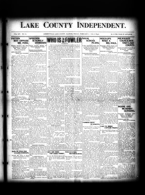 Lake County Independent, 2 Feb 1906