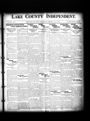 Lake County Independent, 9 Feb 1906