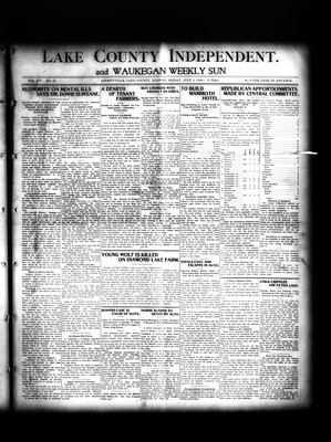 Lake County Independent and Waukegan Weekly Sun, 6 Jul 1906