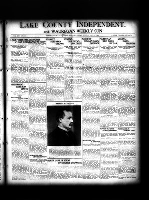 Lake County Independent and Waukegan Weekly Sun, 20 Jul 1906