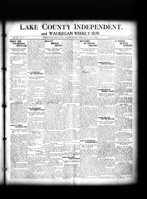 Lake County Independent and Waukegan Weekly Sun, 22 Feb 1907