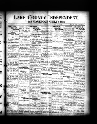 Lake County Independent and Waukegan Weekly Sun, 28 Jun 1907