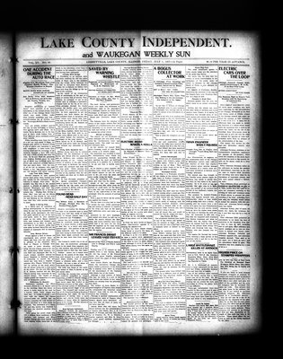 Lake County Independent and Waukegan Weekly Sun, 5 Jul 1907