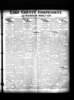 Lake County Independent and Waukegan Weekly Sun, 12 Jul 1907