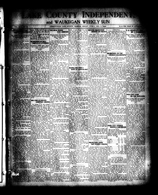 Lake County Independent and Waukegan Weekly Sun, 5 Jun 1908