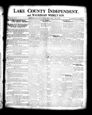 Lake County Independent and Waukegan Weekly Sun, 7 May 1909