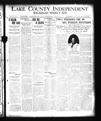 Lake County Independent and Waukegan Weekly Sun, 1 Mar 1912