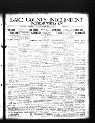 Lake County Independent and Waukegan Weekly Sun, 17 May 1912